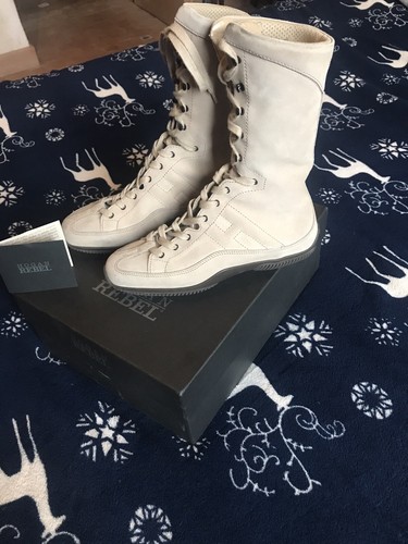 Hogan stivaletto stringato - stivaletto,