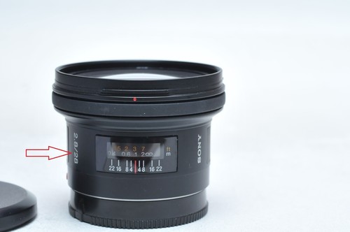 Sony wide angel - wide, mm