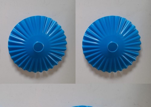 Piatto blu paralume - piatto, 2
