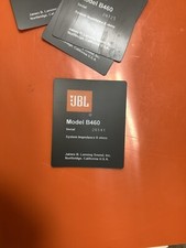 Jbl b460 distintivi - jbl, pannello