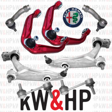 KIT 8 PEZZI BRACCI RINFORZATI SUP BIELLETTE TESTINE ALFA ROMEO 159 159 SW JTDM