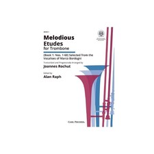 Melodious etudes for trombone - etudes,