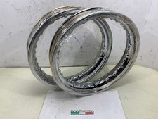 COPPIA CERCHI ACCIAIO 12 X