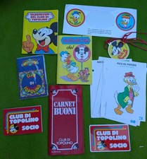 LOTTO VARIO GADGET TOPOLINO 