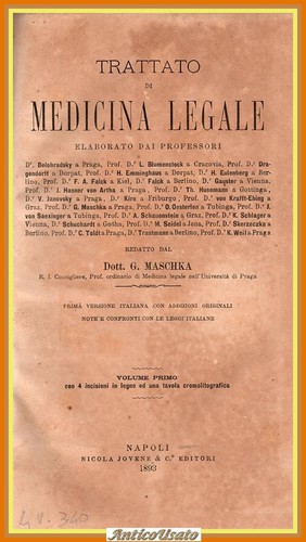 Trattato medicina legale - medicina, 4