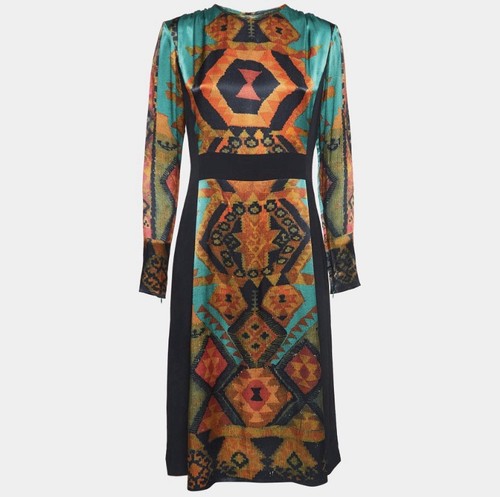 Abito etro vibrante manica - etro,