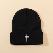 Cappello nero Christian Cross