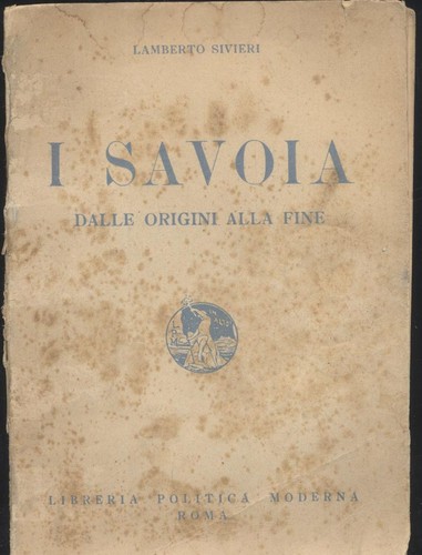 Savoia dalle origini - i,