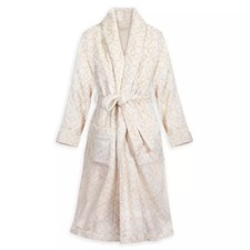 Disney Store Homestead Topolino Icona Peluche Pile Accappatoio Donna S M XXL NUOVO