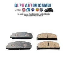 PASTIGLIE FRENO ANTERIORI FIAT