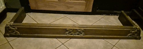 Antico caminetto ottone - antico,