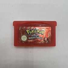 Pokemon Versione Rosso Fuoco Nintendo Game Boy Advance PAL ITA gioco ORIGINALE