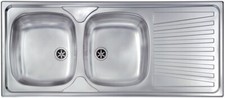 CM Lavello Acciaio Inox 116 x