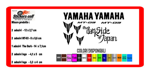 Adesivi moto yamaha - adesivi,