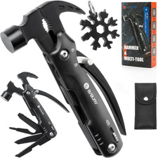 Regalo Uomo, Regali per Lui, Idee Regalo Natale Uomo, 12 in 1 Multitool Gadget U