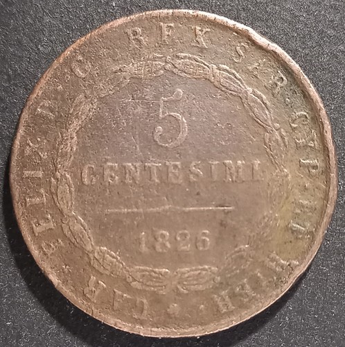 Savoia centesimi 1826 - savoia,