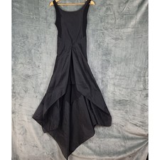 Raro abito gotico euro romantico 2 nero stravagante strega steampunk evento designer