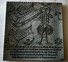(LP) Gli strumenti musicali popolari in Svizzera - box con 2 vinili e libretto 