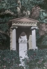 Cartolina Calimera Lecce la Stele Greca viaggiata