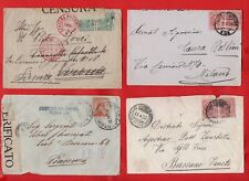 FRANCHIGIA POSTA MILITARE - INTERESSANTE LOTTO DI 10 Pz - senza testo-vedi foto