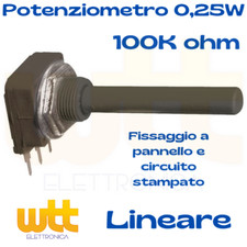Potenziometro 100K Ohm Lineare