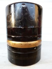 SCATOLA GIAPPONESE VINTAGE LATTA PER CONSERVARE IL THE 蒔　實用  - 意匠登録  INTROVABILE