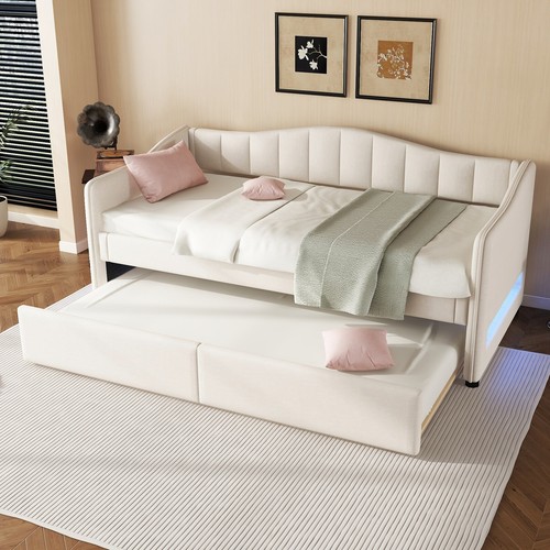 Letto giorno 90x200 con - letto, a