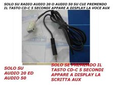Aux Cavo Audio Mercedes A B C