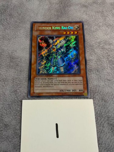 Yugioh thunder king - thunder, rai-oh
