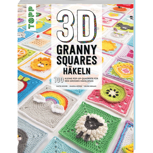 Granny squares - 3d,