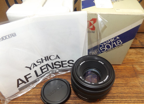 Yashica 50 mm in - mm,