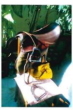 Sella da cavallo argentina tipo inglese come nuova con accessori