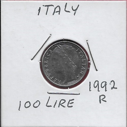 Italia 100 lire 1992 tipo - 1992-r,
