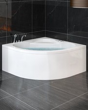 Vasca Idromassaggio Angolare cm 120 in acrilico - Rubinetteria non inclusa