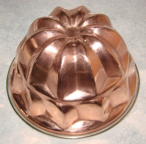Antico stampo rame torta - in,