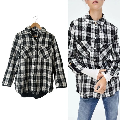 Zara basic plaid - basic, tweed