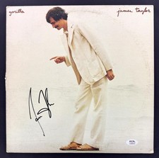 James Taylor Signed Autograph