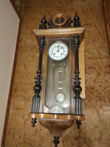 Orologio pendolo antico fine - orologio,