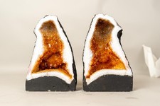 Bookmatched pair citrine - bookmatched,