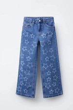 Jeans Zara Star gamba larga
