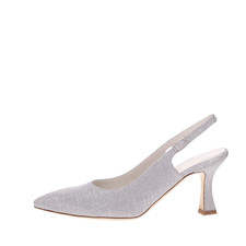 Melluso Decollete 100% pelle Donna Argento D165d argento