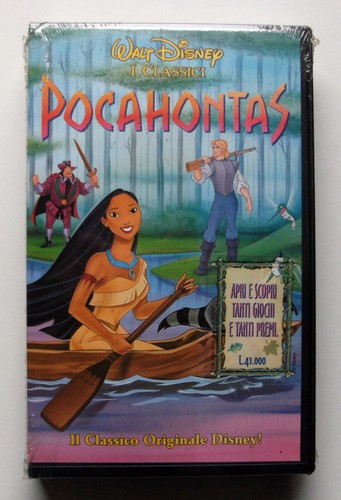 Vhs pocahontas nuova 1 - pocahontas,