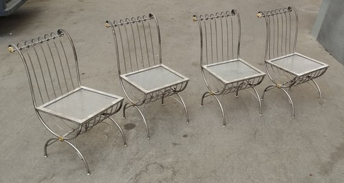 Sedia ferro battuto - sedia,