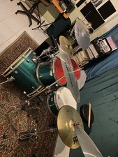 batteria acustica completa usata