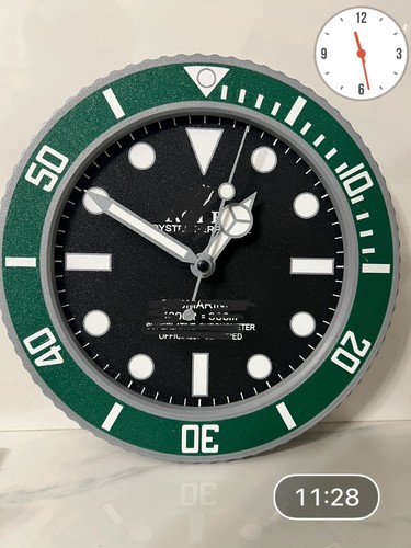 Orologio parete realizzato - da,