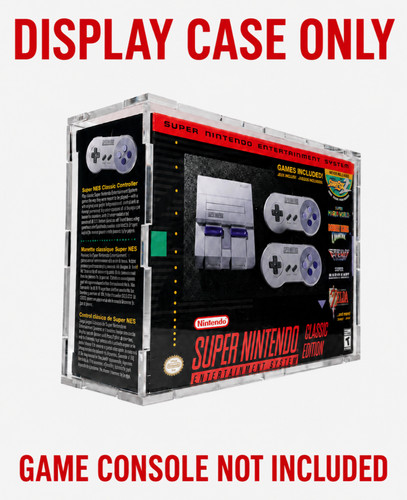 Display case per snes nes - display,