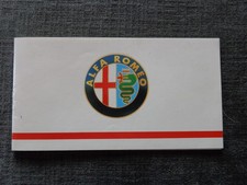 ALFA ROMEO DEPLIANT BROCHURE