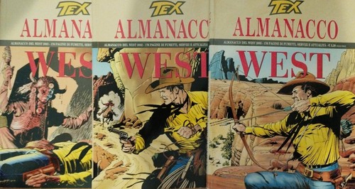Tex almanacco west - tex,