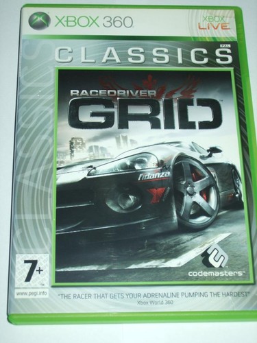 Racedriver grid xbox 360 - xbox,