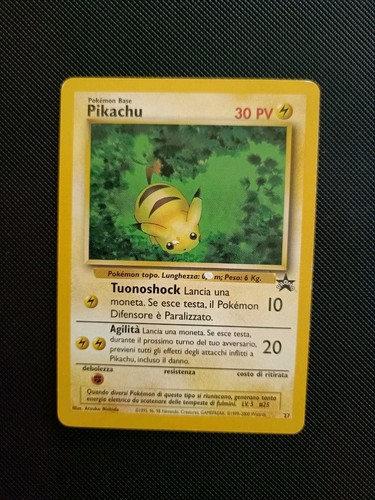 Pikachu promo rare pokémon - 27,